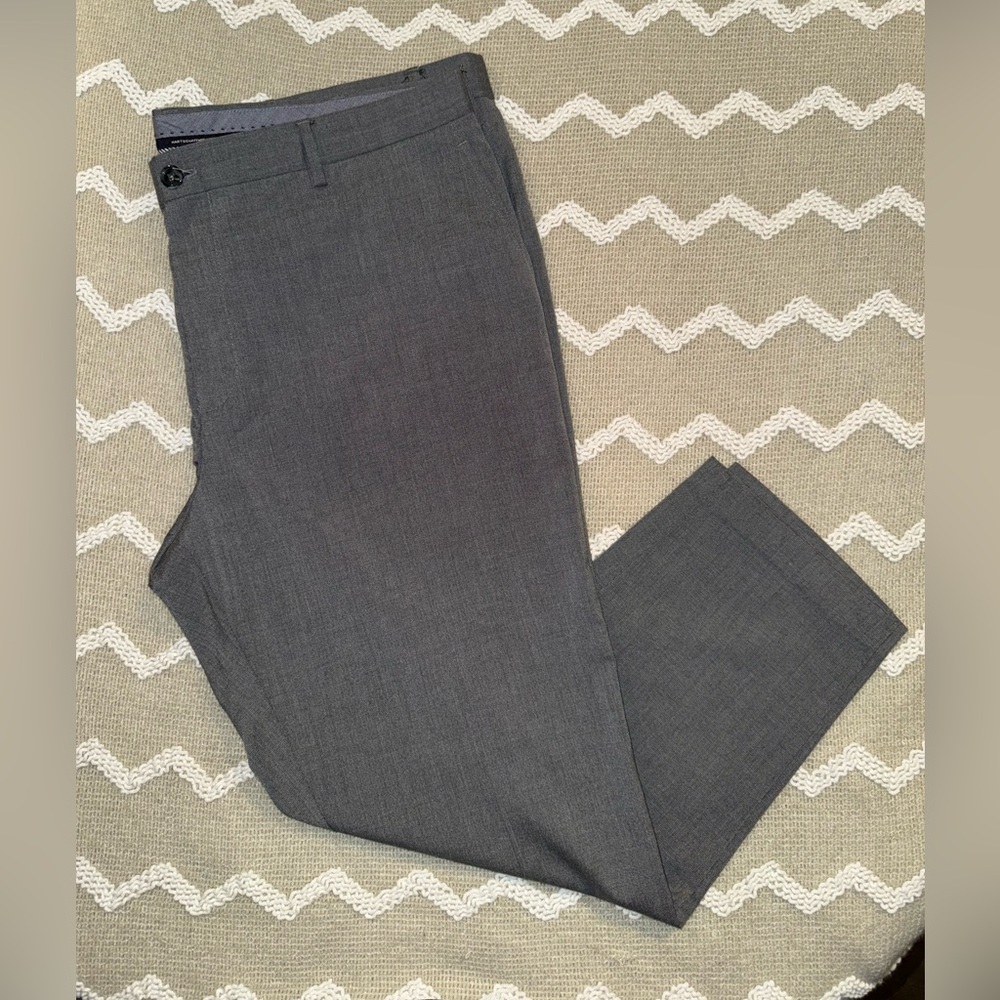 Hart‎ Schaffer Marx Men's Gray Dress Pants